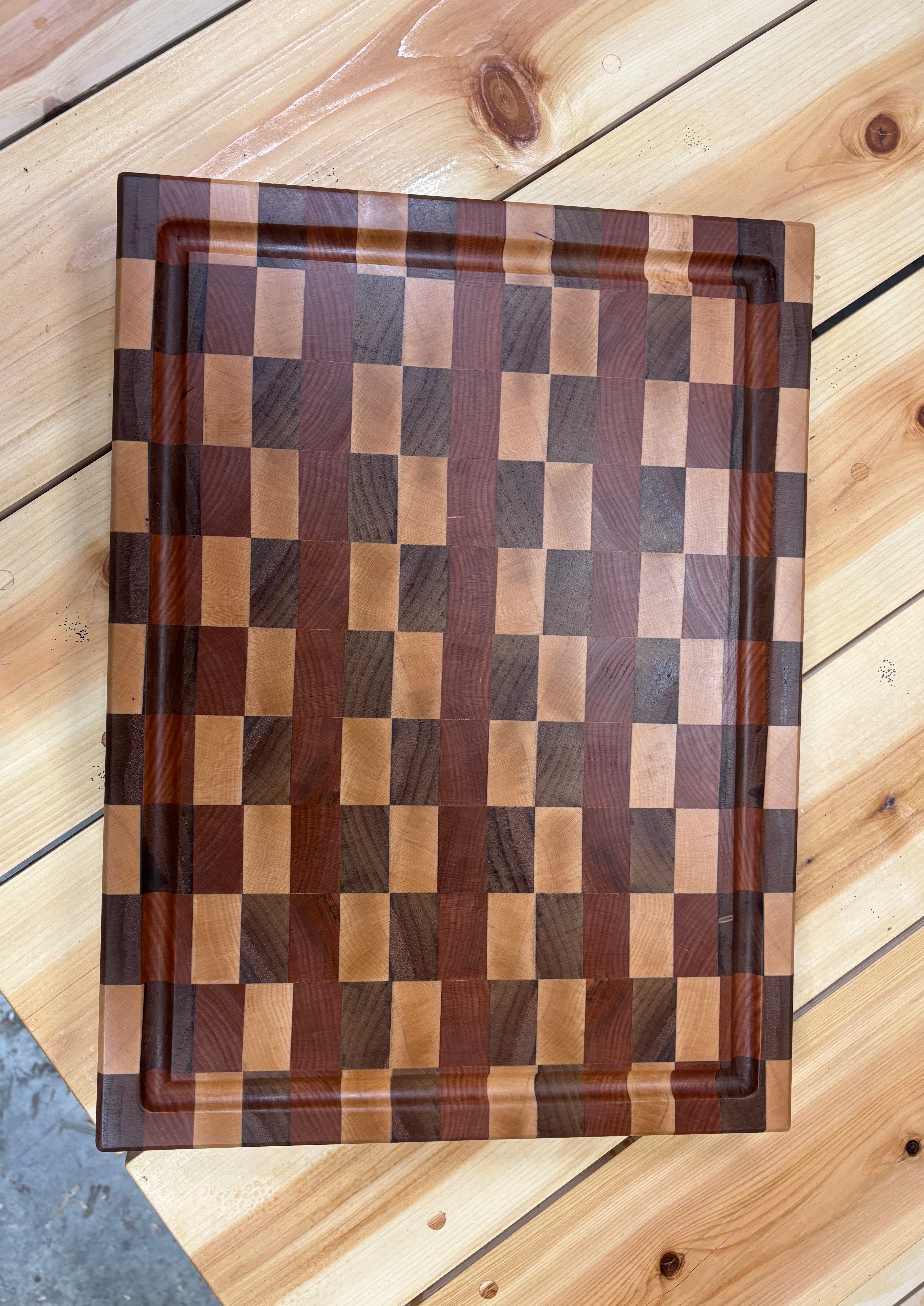 End Grain Cutting Board