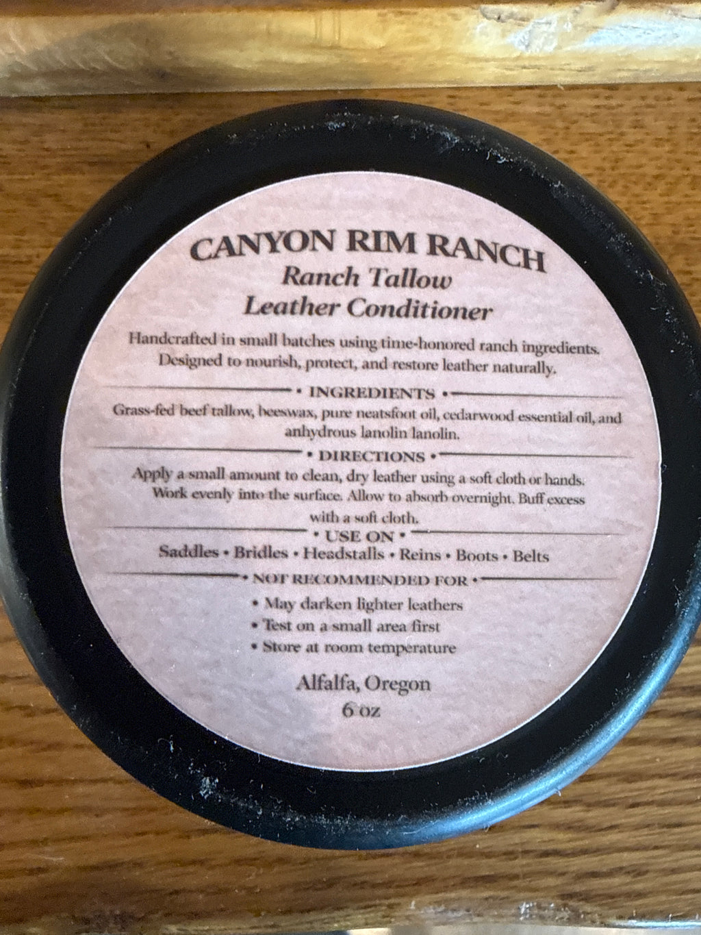 Ranch Made Leather Conditioner