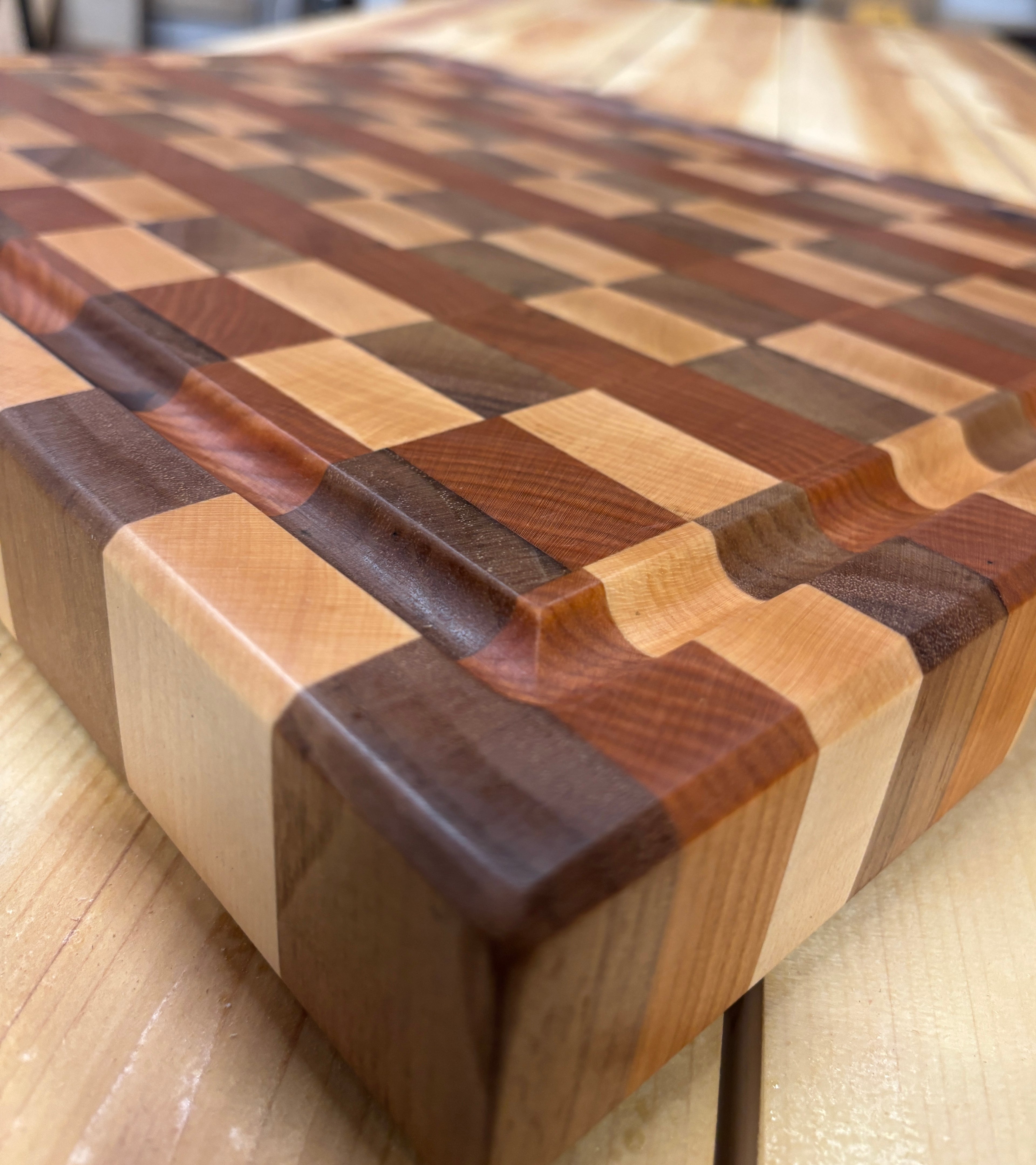 End Grain Cutting Board