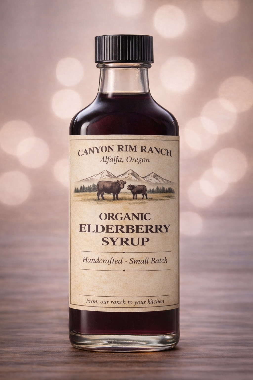 Organic Elderberry Syrup